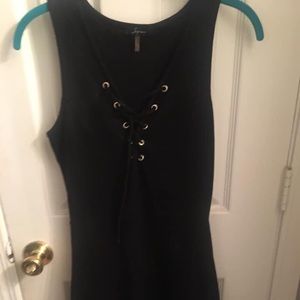 Black cocktail dress